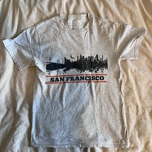 Gray San Francisco Graphic T-Shirt